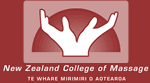 NZ College of Massage logo.