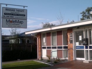 Clinic premises at 19 Meeanee Road